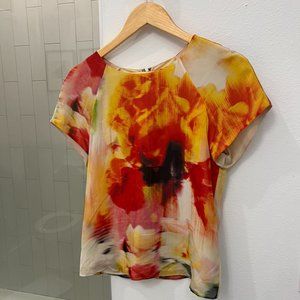 Alice + Olivia Vibrant Summer Blouse